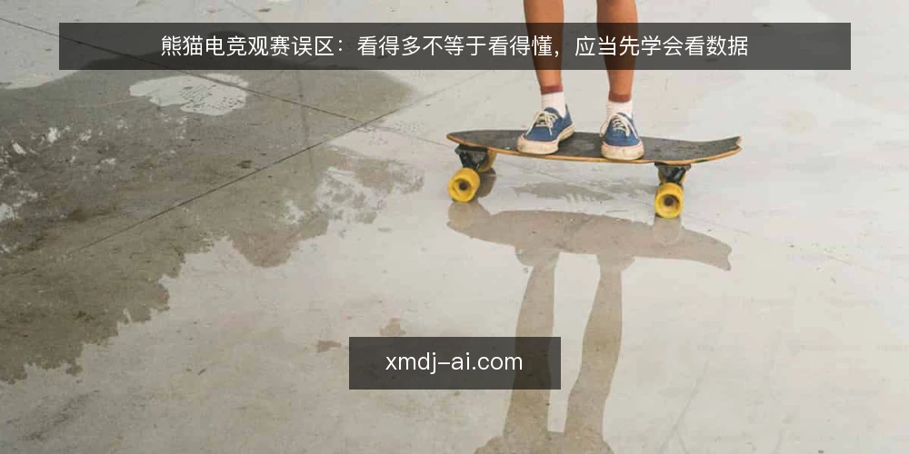 熊猫电竞观赛误区：看得多不等于看得懂，应当先学会看数据 — 误区一：观赛就是看热闹，数据只是背景板 配图
