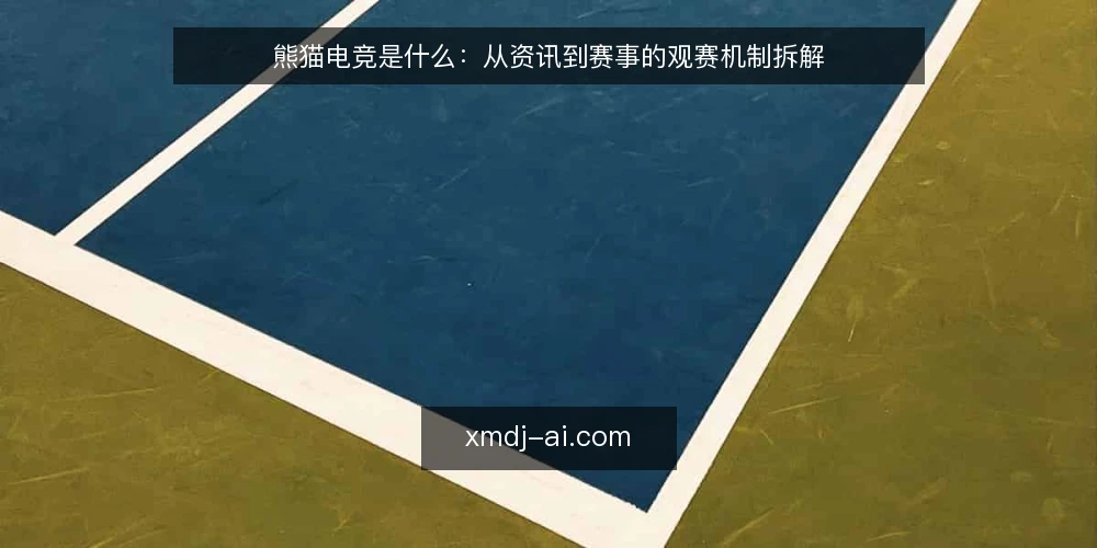 熊猫电竞是什么:从资讯到赛事的观赛机制拆解 — 先弄清楚熊猫电竞是什么 配图