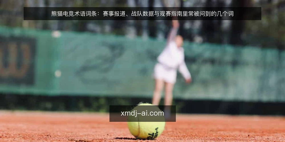 熊猫电竞术语词条:赛事报道、战队数据与观赛指南里常被问到的几个词 — 先弄清这组词条的使用场景 配图